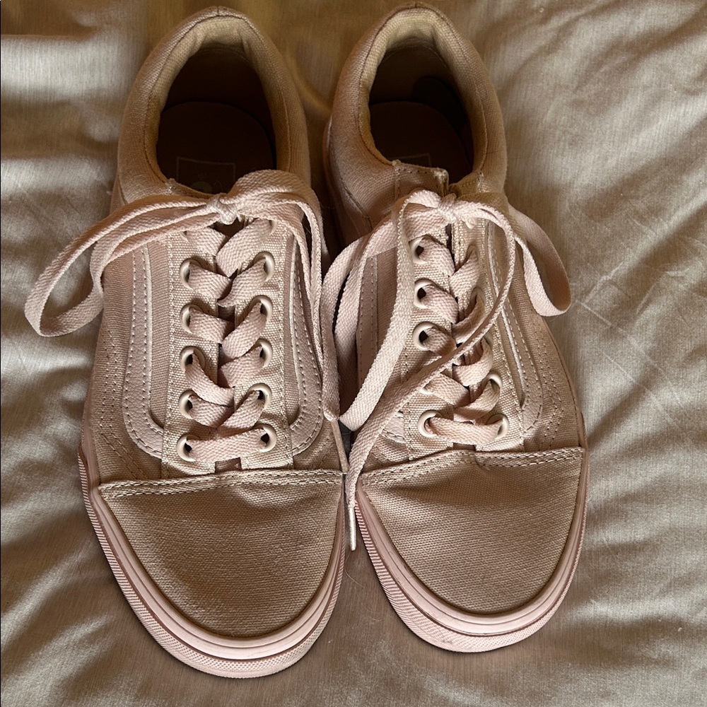 Pink Canvas Sneakers